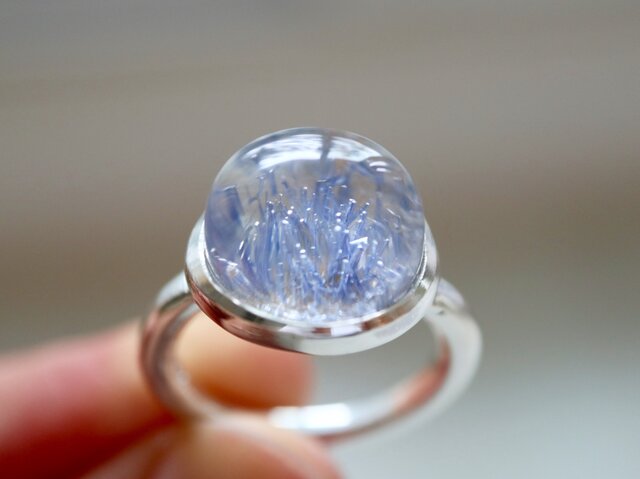 デュモルチェライトインクォーツ ringの画像1枚目