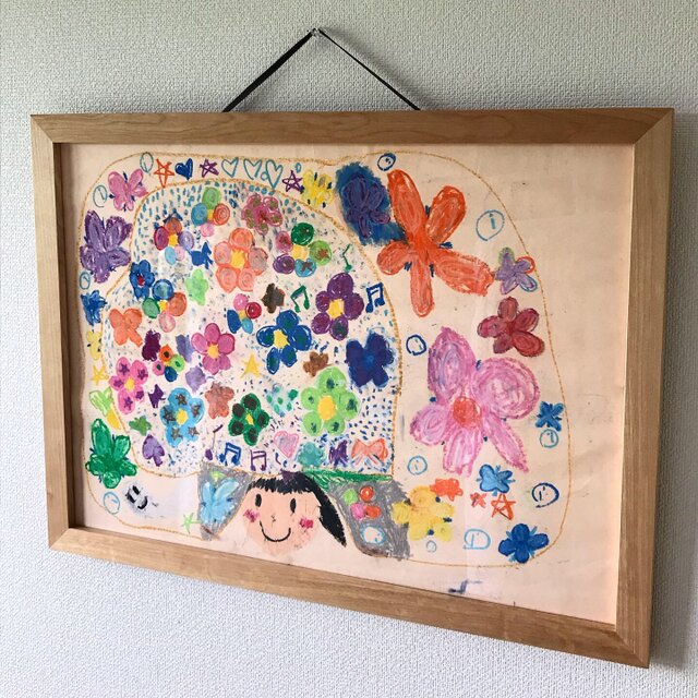 画用紙がはいるフレームの画像1枚目
