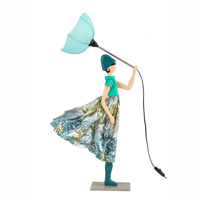 【2019年夏新モデル】風のリトルガールおしゃれランプ Loudia スタンドライト 受注製作 送料無料
