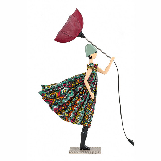 【2019年夏新モデル】風のリトルガールおしゃれランプ Somaya フロアライト 受注製作 送料無料
