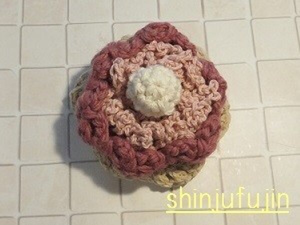 【Sold】お花畑のコサージュ25の画像1枚目