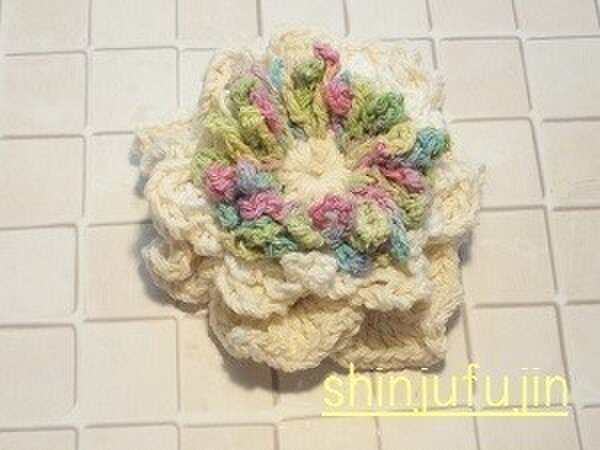 【Sold】お花畑のコサージュ27の画像1枚目