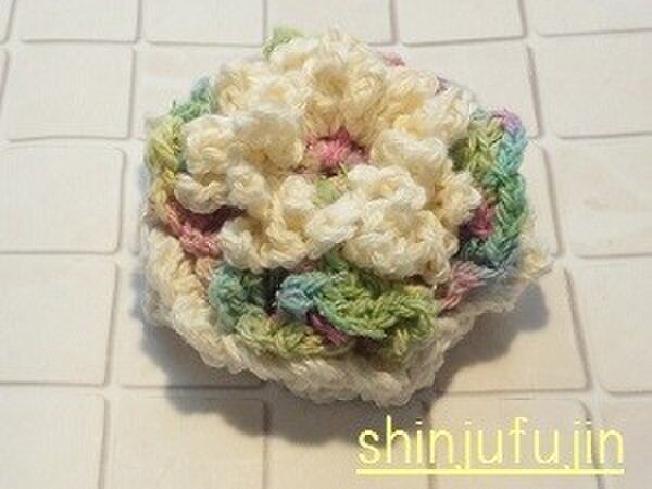 【Sold】お花畑のコサージュ28の画像1枚目