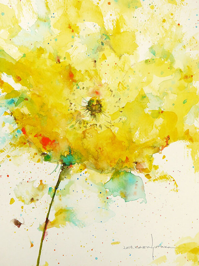 Flower 19 (額縁付き)の画像1枚目