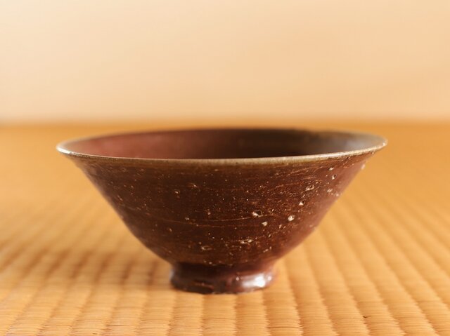 備前焼 茶碗 (桐箱付き) ty-004の画像1枚目