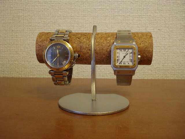 腕時計スタンド 2本掛け腕時計収納スタンド 受注販売 | iichi 日々の