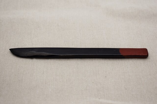 レターナイフ 黒漆朱漆の画像1枚目