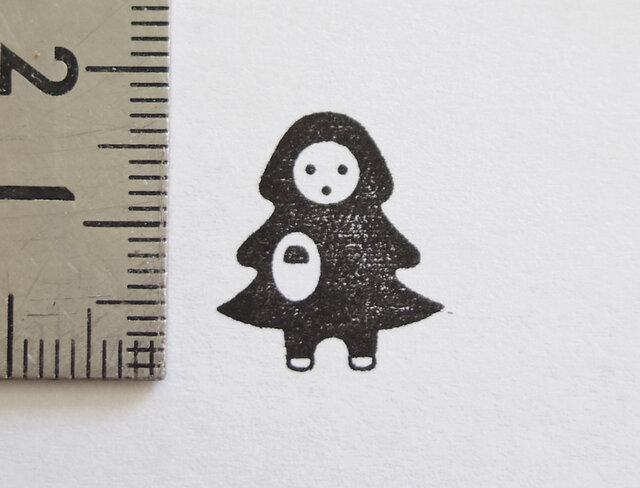 スタンプ/ゴム印/はんこ 「赤ずきん」の画像1枚目