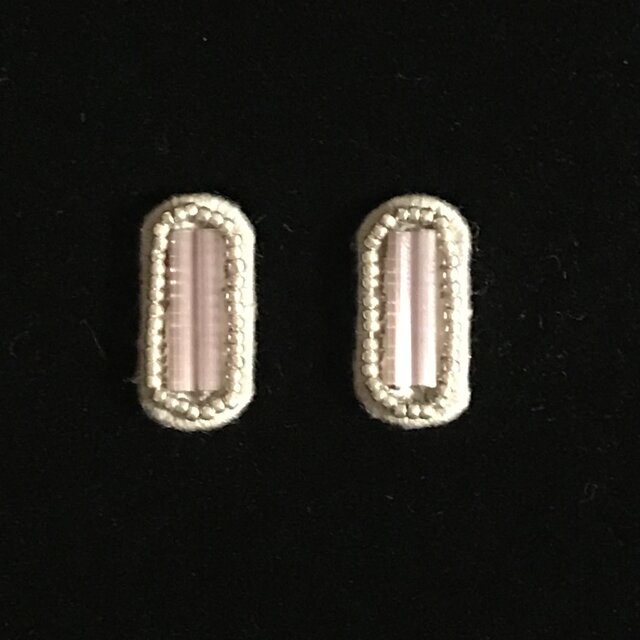 ビーズコンビネーションピアス/イヤリングの画像1枚目