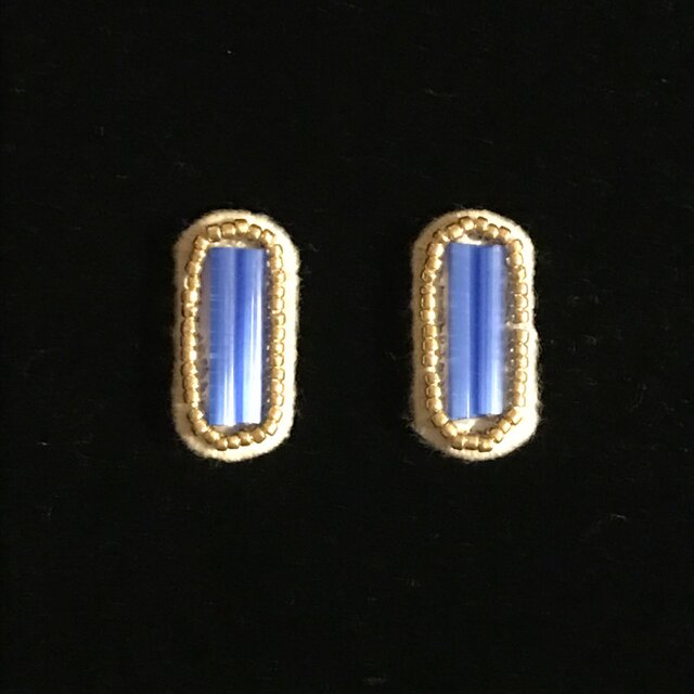 ビーズコンビネーションピアス/イヤリングの画像1枚目