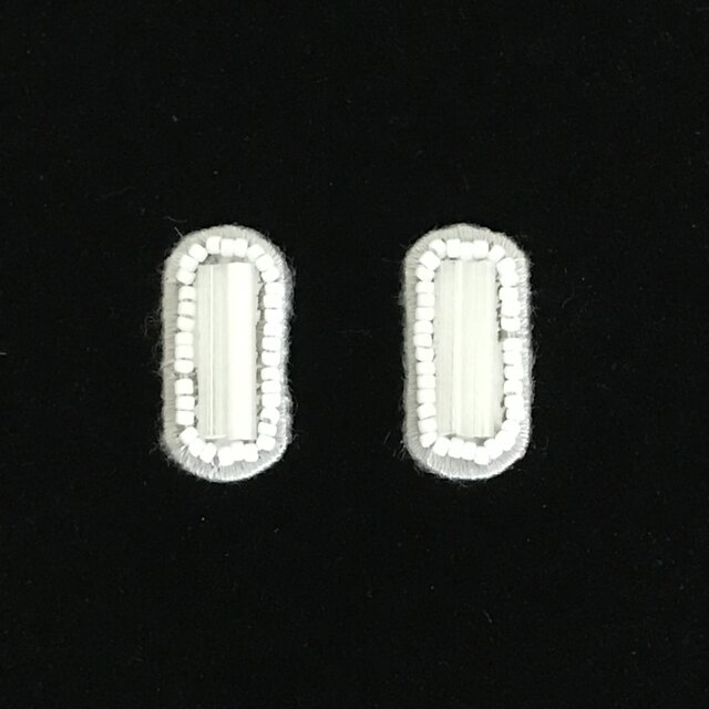 ビーズコンビネーションピアス/イヤリングの画像1枚目