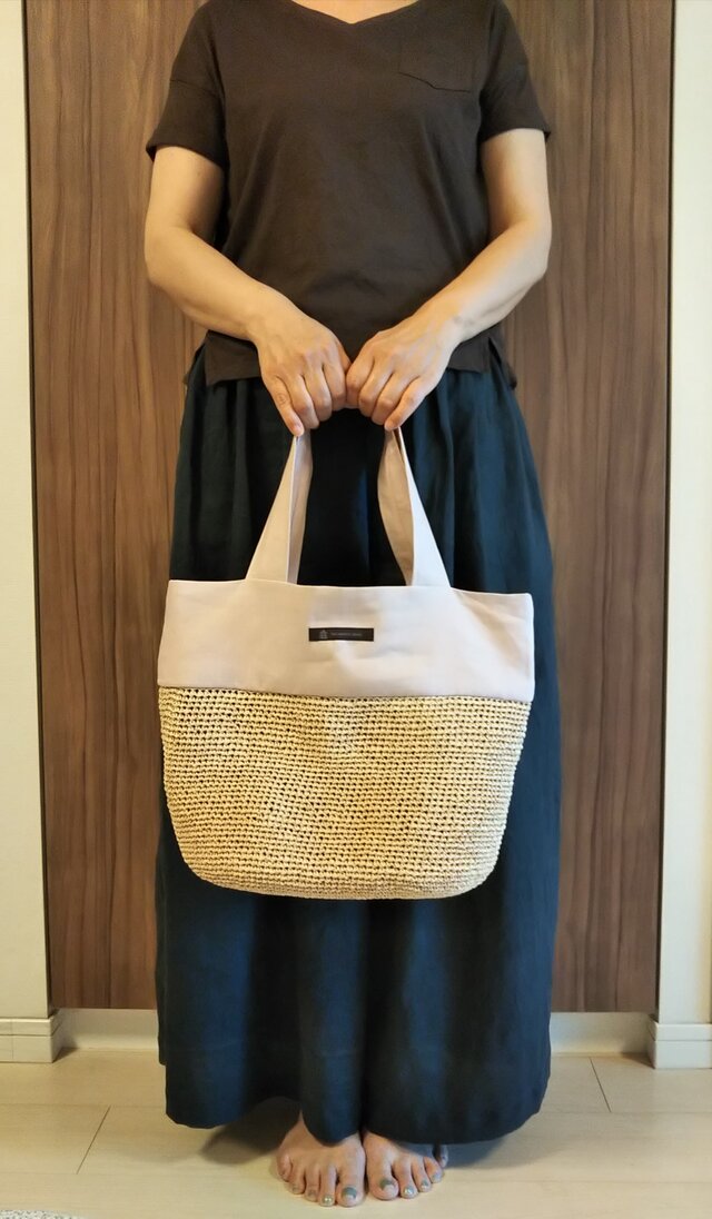 S レッスンバッグ リバティ マーガレットアニー ハンドメイド オーダー