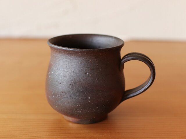 備前焼 コーヒーカップ(中) c2-175の画像1枚目
