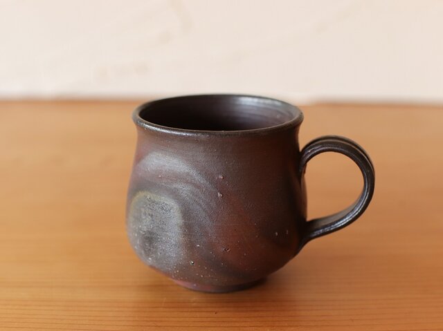 備前焼 コーヒーカップ(中) c2-176の画像1枚目