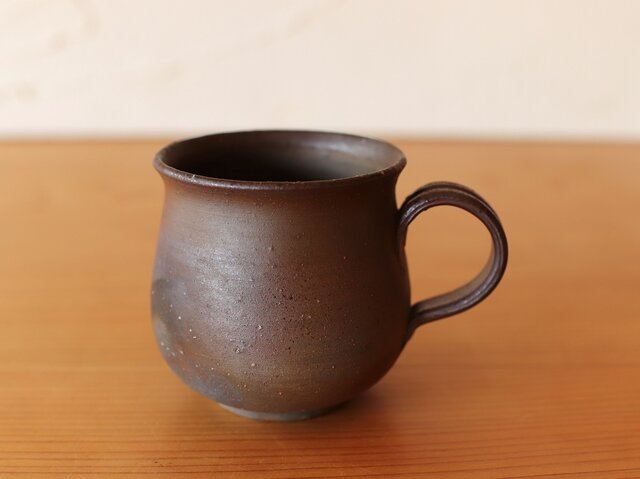 備前焼 コーヒーカップ(中) c2-177の画像1枚目