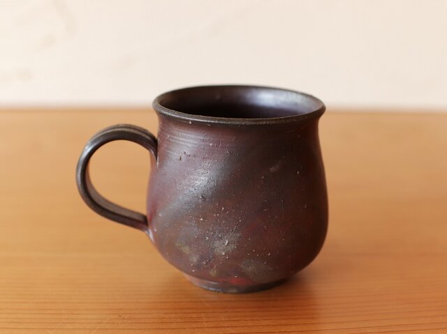 備前焼 コーヒーカップ(中) c2-178の画像1枚目