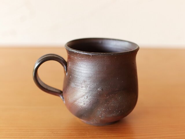 備前焼 コーヒーカップ(中) c2-179の画像1枚目