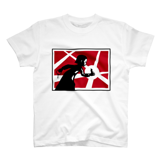 Tシャツ ネズミを逃がす少女【キッズ・レディース・メンズ】の画像1枚目