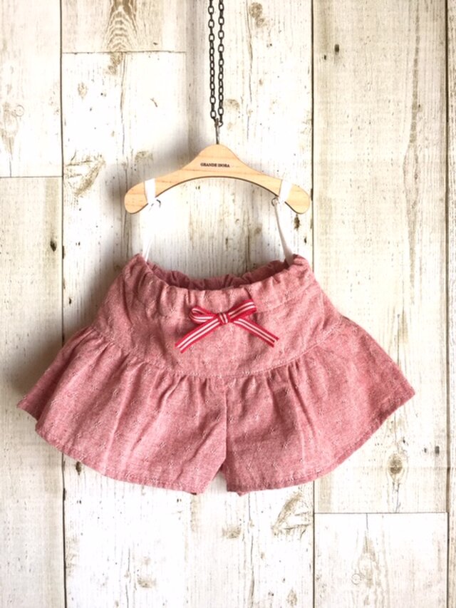 ダッフィーお洋服 キュロットスカートの画像1枚目