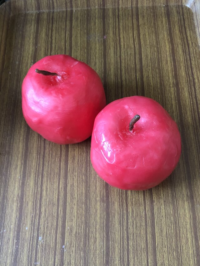 りんごキャンドルの画像1枚目