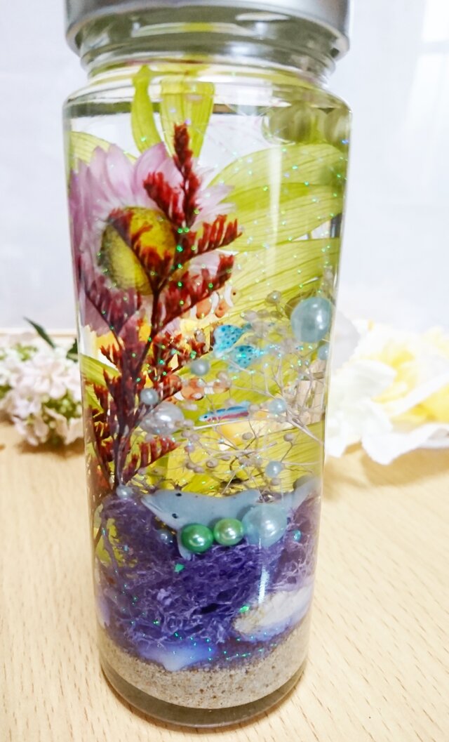☆ハーバリウム 海④☆の画像1枚目