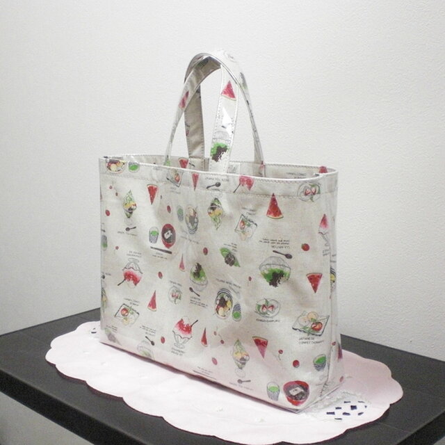 BagビニールA4/甘味処の画像1枚目