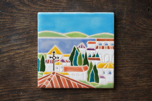 湖畔の村 Pueblo a la orilla del lagoの画像1枚目