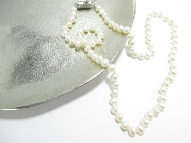 【Water Fresh Pearl ネックレス ホワイト】の画像1枚目