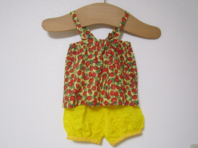 子供用サンドレスとかぼちゃパンツの画像1枚目