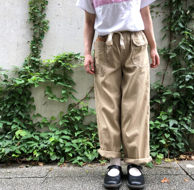 コットンチノパンツ... 14の画像1枚目