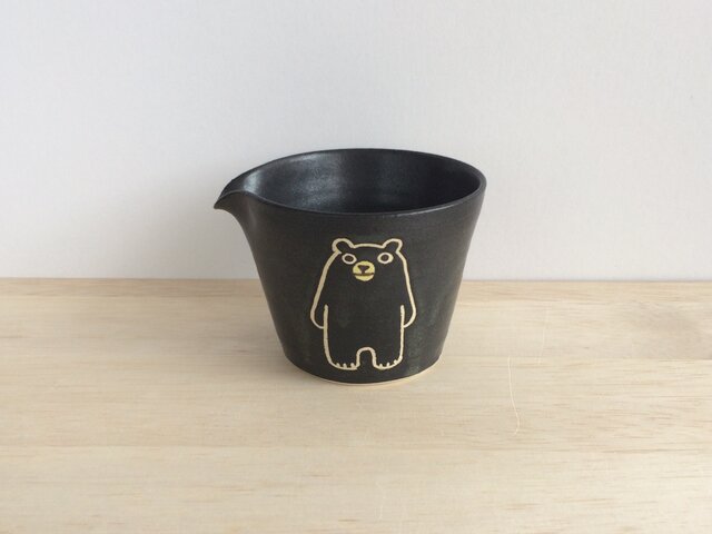 片口小鉢(クロクマ)の画像1枚目