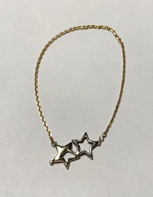 14金星のブレスレットの画像1枚目