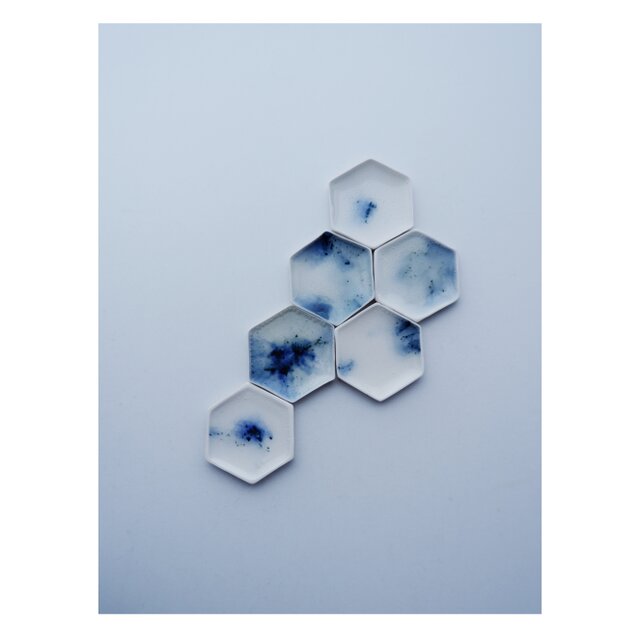 vand brooch : 水をたたえた様な涼しげなブローチ/帯留めの画像1枚目