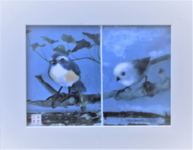 癒しの小鳥たち ≪卓上&壁掛け≫の画像1枚目