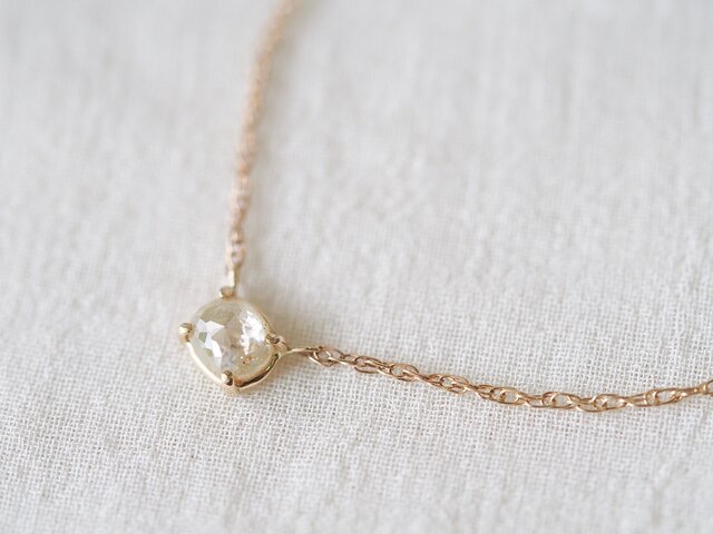 Meringue Diamond Necklaceの画像1枚目