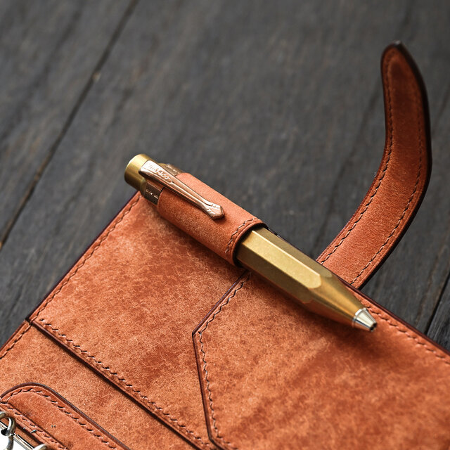 ミニ6サイズ　システム手帳　イタリアンレザー　ハンドメイド システム手帳 ミニ6穴 カラーオーダー | iichi 日々の暮らしを心地よく