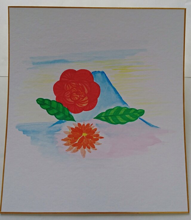 花の夕暮れの画像1枚目