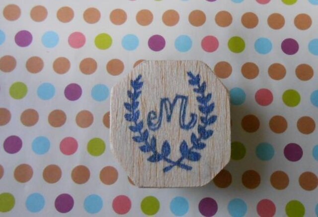 消しゴムはんこ　イニシャルはんこ イニシャル名前はんこ ＊消しゴムはんこ＊ - ANNA'S STAMP | minne