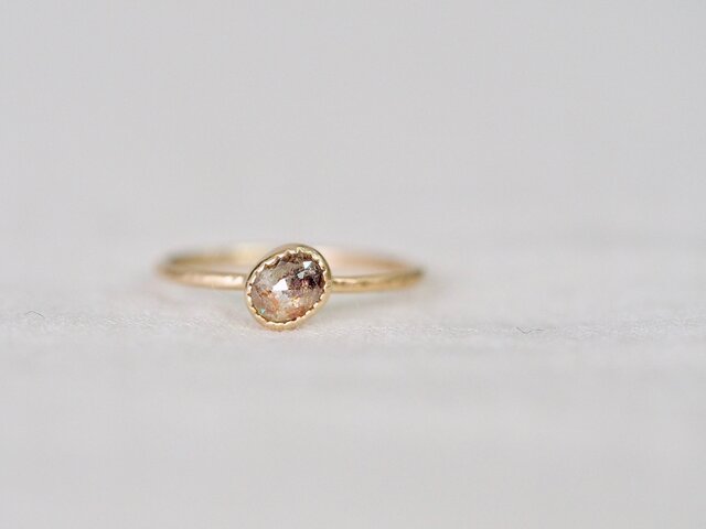 Kaleidoscope Diamond Pinky Ringの画像1枚目