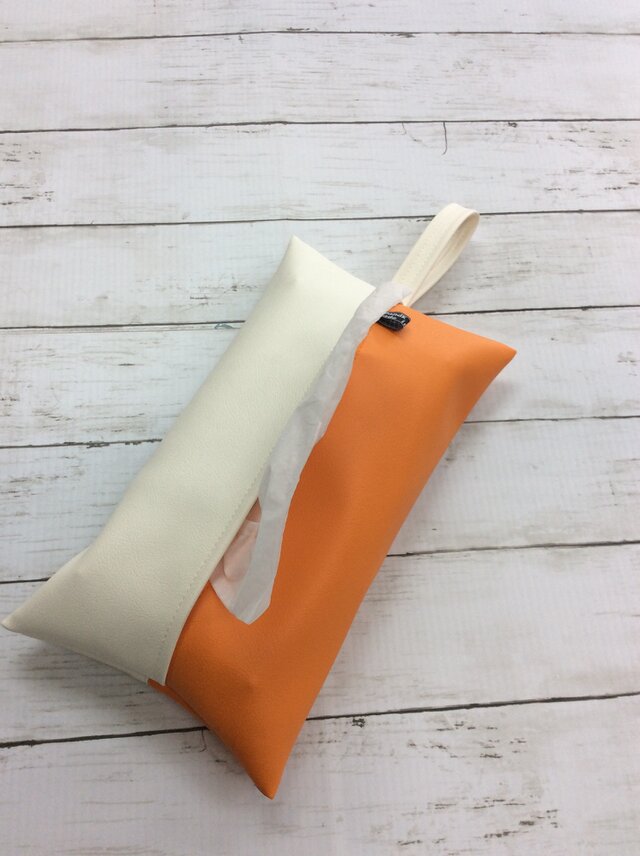 PVCレザー  吊り下げボックスティッシュカバー