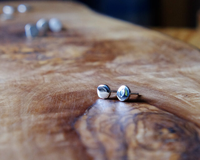 pureシルバーピアス tuyaの画像1枚目