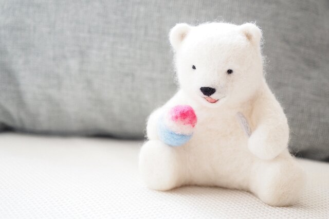 氷いちごシロクマの画像1枚目
