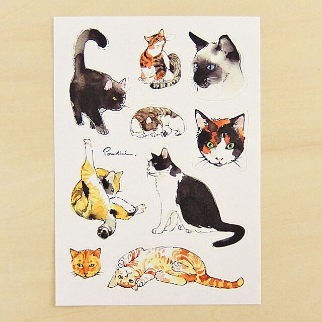 シール 猫の画像1枚目