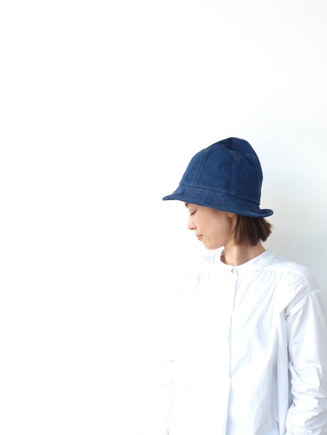 egg hat denim / size59cmの画像1枚目