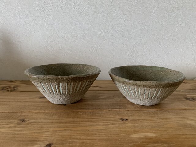 ヨーグルトの器2個セットの画像1枚目