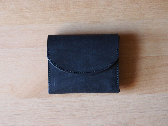palm(carbon black) - コンパクトウォレット(カーボンブラック) ミニ財布 コンパクト財布の画像1枚目