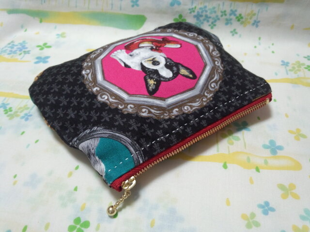 フラットポーチ♡ハンカチ♡ハンドメイド♡オーダーページ【わんこ15】 フラットポーチ♡ハンカチ♡ハンドメイド♡オーダーページ