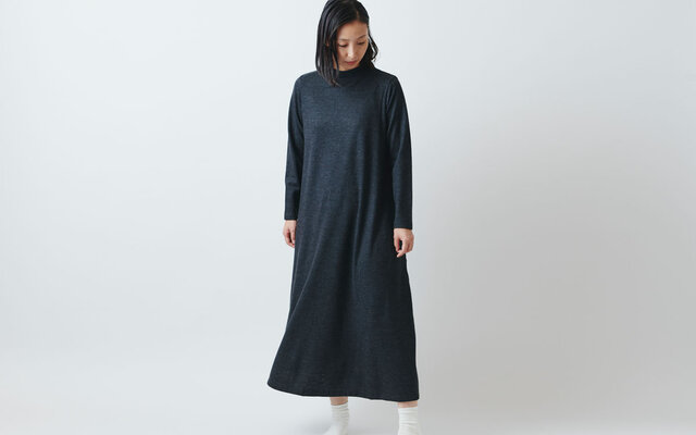 再入荷】HANDROOM WOMEN'S ボトルネック ワンピース / chacoal | iichi