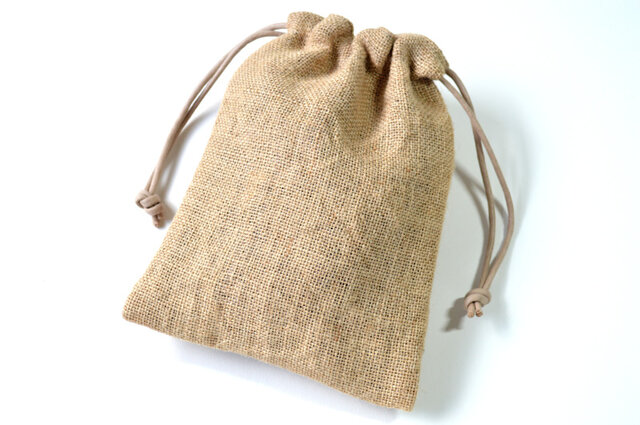 コーヒー袋に似せて cofee・巾着袋 【 Simple 】の画像1枚目