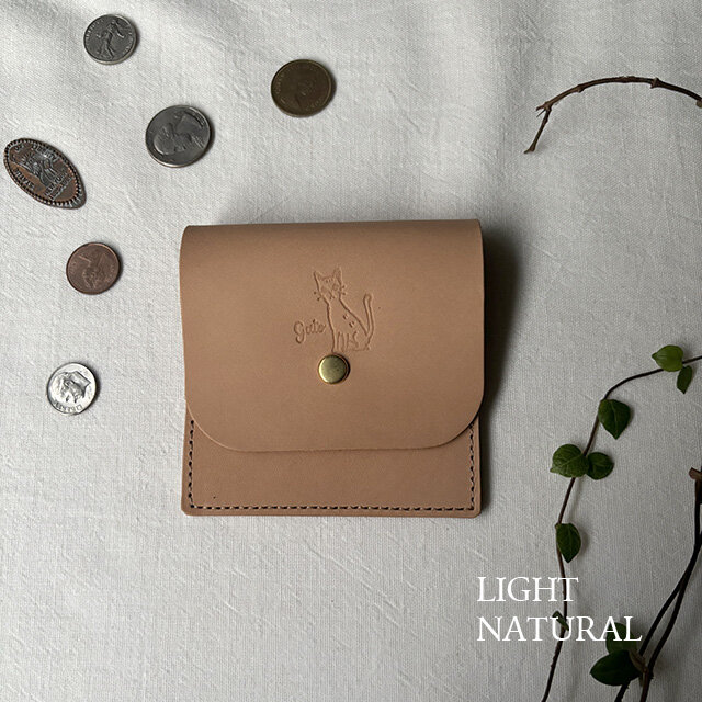 [カエル] スクエアコインケース/2ポケット